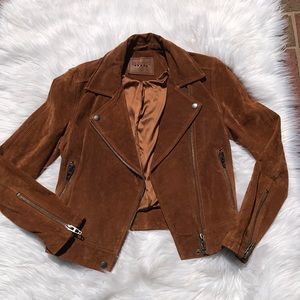 BlankNYC | Suede Moto Jacket XS